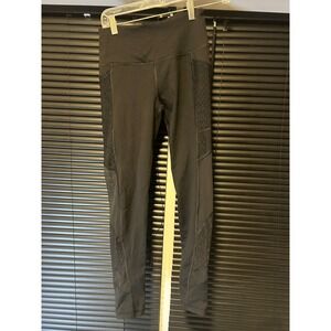 Victoria Sport Leggings Womens XS Black Mesh Panel Knockout Tight Athletic Yoga
